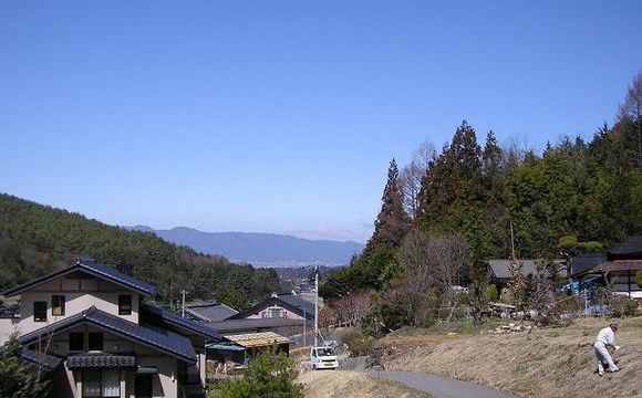 道路からの景色
