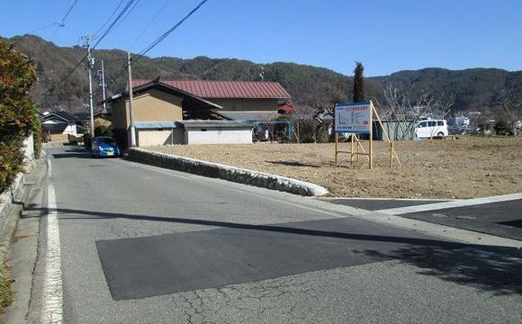 公道と接道の様子