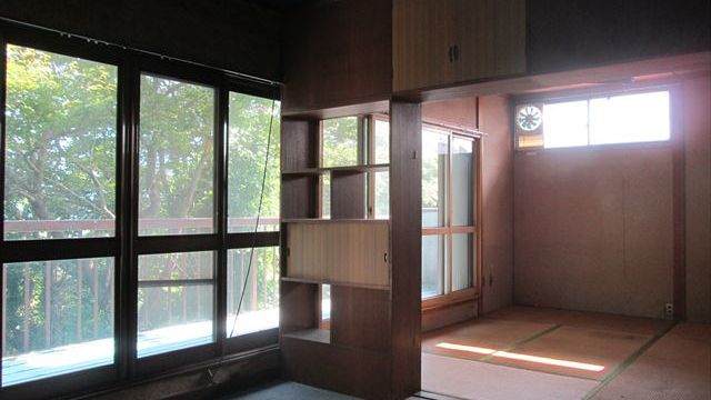 2階 洋室、和室の続き間