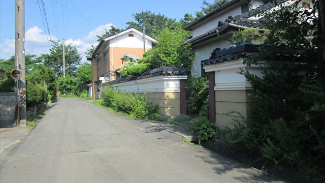 西側より、北側道路付き