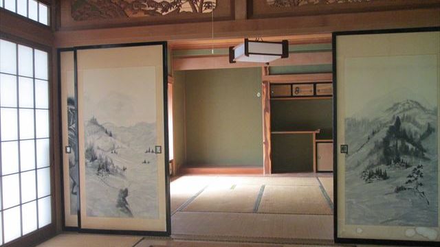 1階 和室 続き間(別角度から)