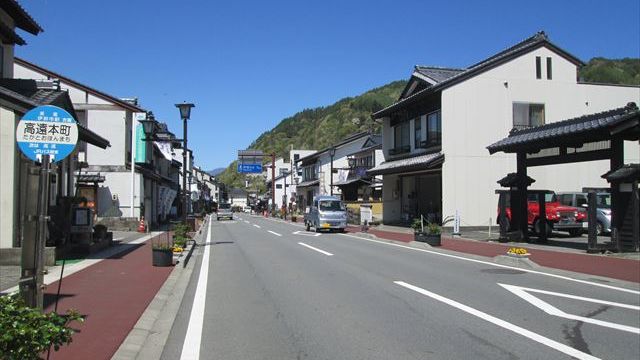 高遠町商店街ご城下通り