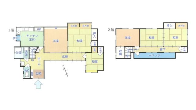 間取り(現況優先)