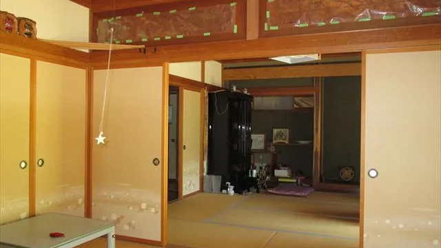 1階 和室 続き間