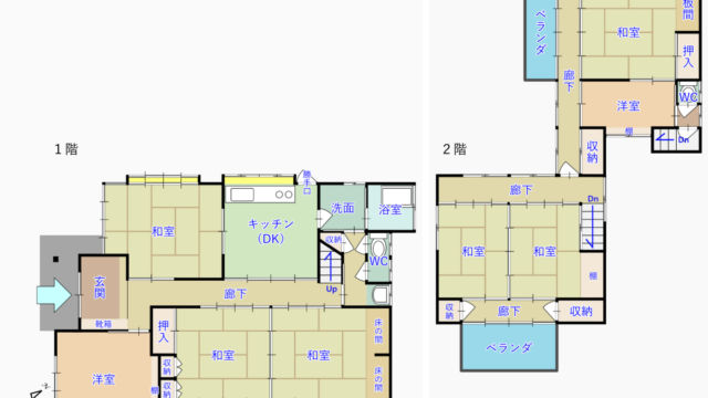 間取り(現況優先)