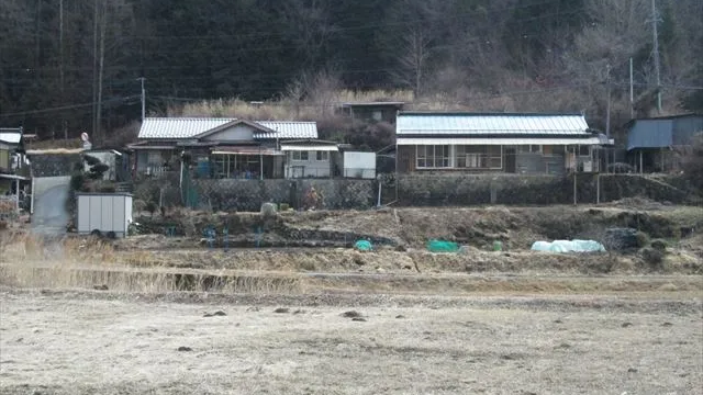 西側より(向かって右の家です)